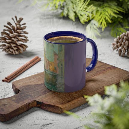 La Fontaine, Saint-Paul De Vence by Henri Le Sidaner Colorful Mug