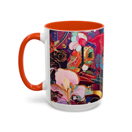 Ethereal Irises Colorful Mugs (11oz, 15oz)