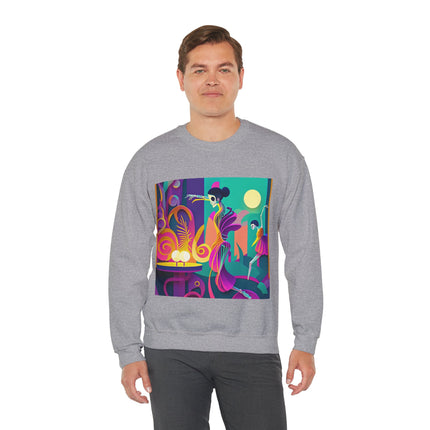 Dance of the Skeleton Ballerinas Unisex Heavy Blend™ Crewneck Sweatshirt