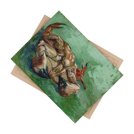 Crab on its Back by Vincent Van Gogh Ceramic Tile