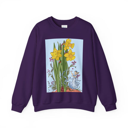 Daffodil Fairy Unisex Heavy Blend™ Crewneck Sweatshirt