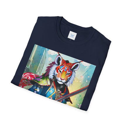 Cyberpunk Samurai Softstyle T-Shirt