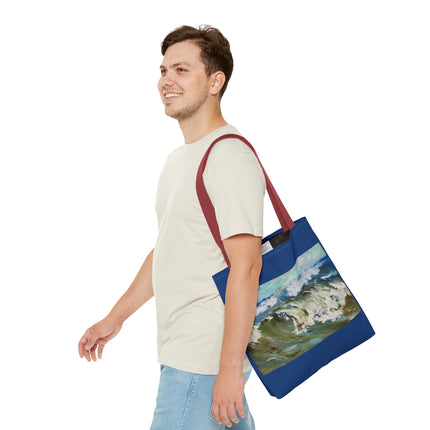The Wave by Karl Hagemeister Tote Bag (AOP)