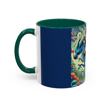 Mystic Guardian of the Sky Light Colorful Mugs (11oz, 15oz)