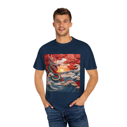 Emergence of the Dragon Unisex Garment-Dyed T-shirt