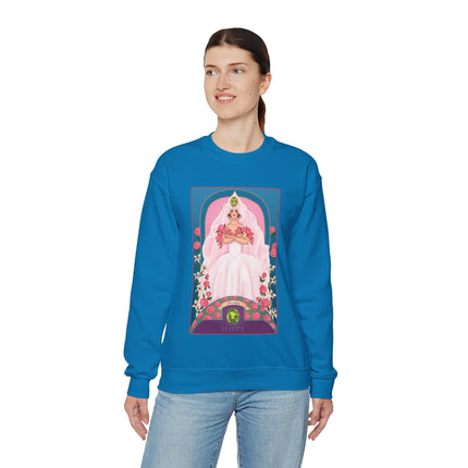 August & Peridot (from the Gem Series) by Sofia Chiostri Unisex Heavy Blend™ Crewneck Sweatshirt