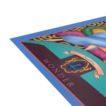 September & Sapphire (from the Gem Series) by Sofia Chiostri Postcards (envelopes included) - Bundles of 10, 30, 50 Pieces