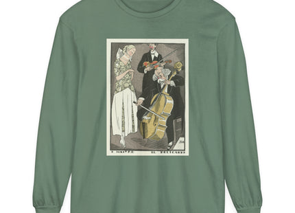 O Maitre el Relicario by Fernand Siméon Garment-dyed Long Sleeve T-Shirt