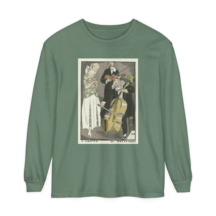 O Maitre el Relicario by Fernand Siméon Garment-dyed Long Sleeve T-Shirt