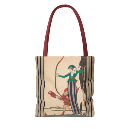 L'Arc Rouge by George Barbier Tote Bag