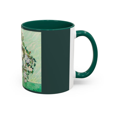Roses by Vincent Van Gogh Colorful Mugs (11oz, 15oz)