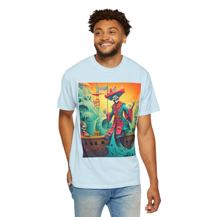 Skeleton Crew of the Misty Seas Unisex Garment-Dyed T-shirt