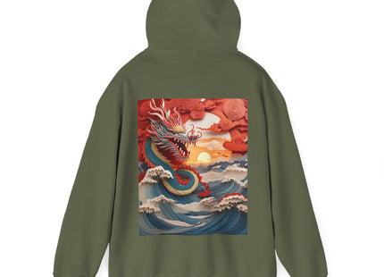 Stormbound Dragon – Heavy Blend™ Hooded Sweatshirt