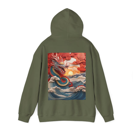 Stormbound Dragon – Heavy Blend™ Hooded Sweatshirt