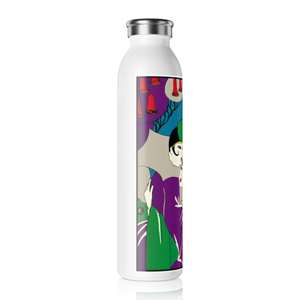 Two Pierrots Slim Water Bottle