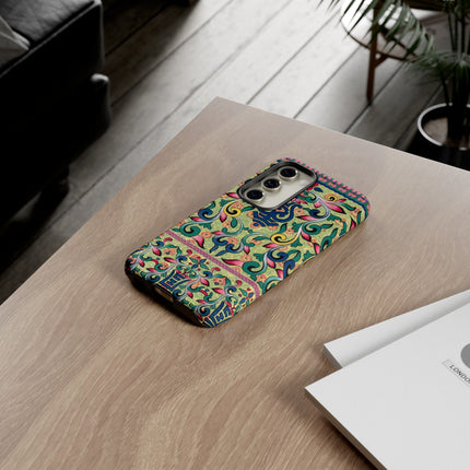 Colorful Flower Pattern by Owen Jones Phone Cases