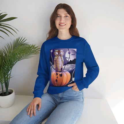 The Startled Pumpkin Unisex Heavy Blend™ Crewneck Sweatshirt