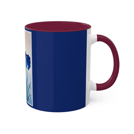 Irises by Ohara Koson Colorful Mugs, 11oz