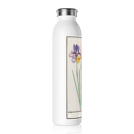 Iris, Iris sibirica by Anselmus Boëtius de Boodt Slim Water Bottle