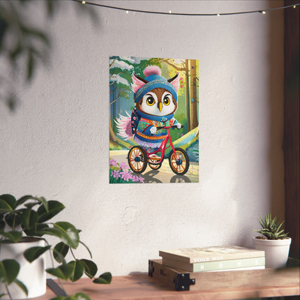 Baby Owl Fine Art Posters