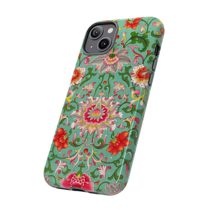 Colorful Floral Pattern by Owen Jones Phone Cases