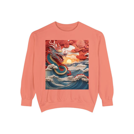 Stormbound Dragon Garment-Dyed Sweatshirt