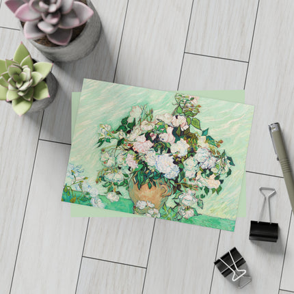 Roses by Vincent Van Gogh Postcards (envelopes included) - Bundles of 10, 30, 50 Pieces