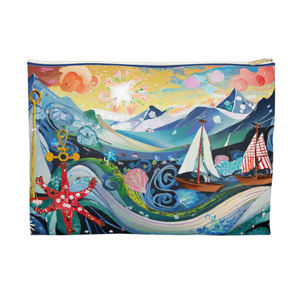 Nautical Patterns Pencil Case