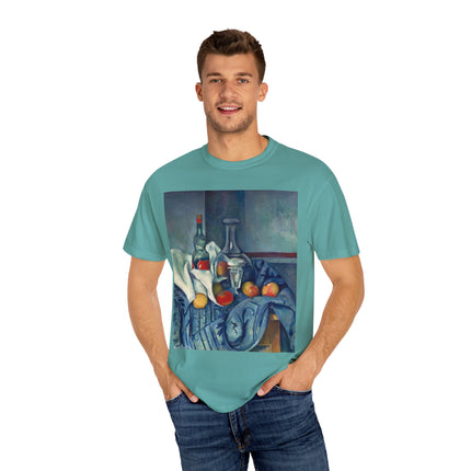 The Peppermint Bottle by Paul Cézanne Unisex Garment-Dyed T-shirt