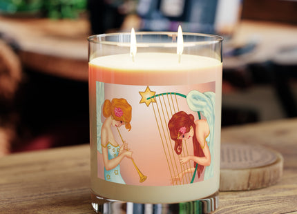 Heavenly Angel Duet Scented Candle - Full Glass, 11oz