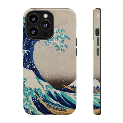 The Great Wave off Kanagawa by Katsushika Hokusai Phone Cases