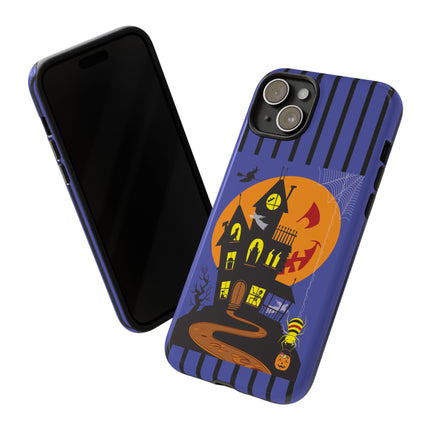 Halloween Night at the Haunted House Phone Cases