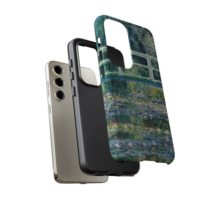 Water Lilies and Japanese Bridge by Claude Monet Phone Cases