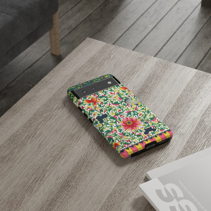 Colorful Floral Pattern by Owen Jones Phone Cases