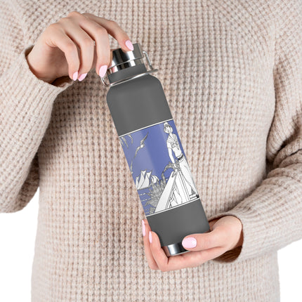 Coastal Elegance Copper Vacuum Insulated Bottle, 22oz