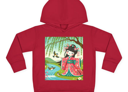 Sparrow Dance Geisha Fairy Toddler Pullover Fleece Hoodie
