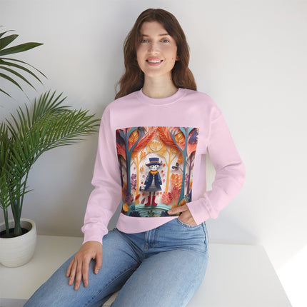 Cat in Boots Unisex Heavy Blend™ Crewneck Sweatshirt