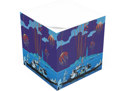 Fireworks in Venice by George Barbier Note Cube