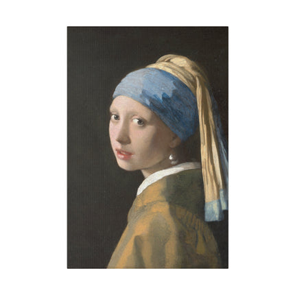 Girl with a Pearl Earring by Johannes Vermeer Matte Canvas, Stretched, 0.75"