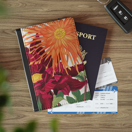 Dahlia Flower by Tanigami Kônan Passport Cover