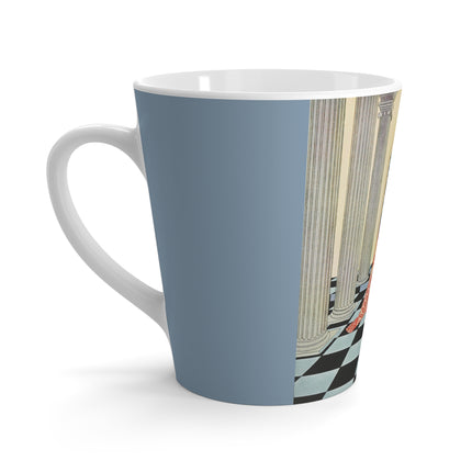 Cadmus Beheld a Female Figure by Virginia Frances Sterrett Latte Mug