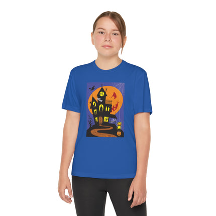 Halloween Night at the Haunted House Youth Competitor Tee