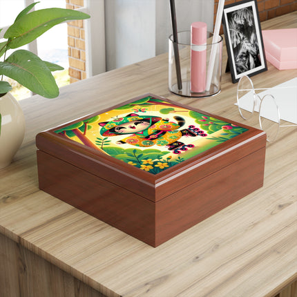 Firefly Dance on Wheels Jewelry Box