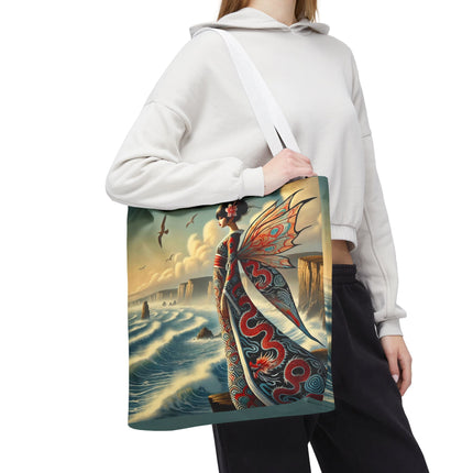 The Coastal Fairy Tote Bag – Serene Grace & Oceanic Magic