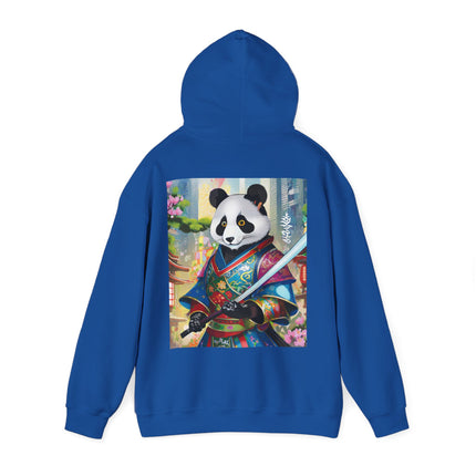 Cyberpunk Samurai Panda – Heavy Blend™ Hooded Sweatshirt