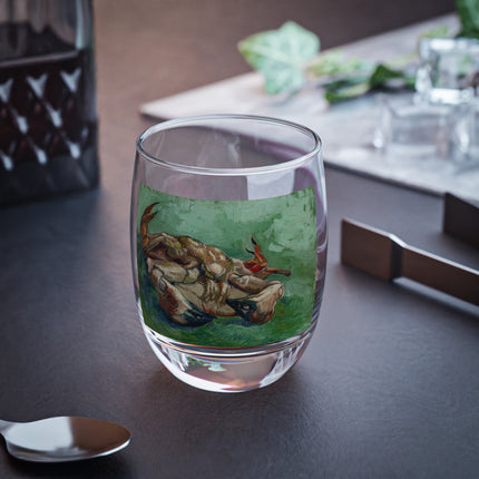 Crab on its Back by Vincent Van Gogh Whiskey Glass