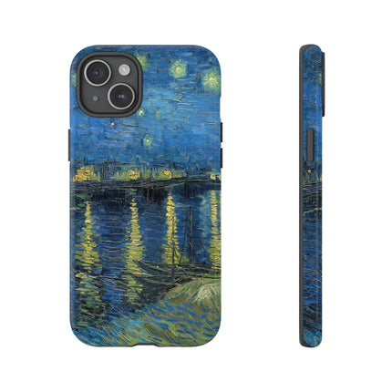 Starry Night Over the Rhone by Vincent Van Gogh Phone Cases