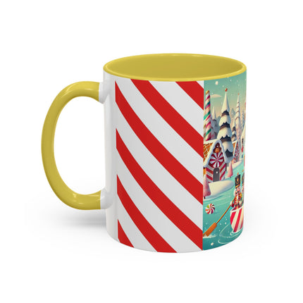 Nutcracker Candy-Striped Adventure Colorful Mugs (11oz, 15oz)