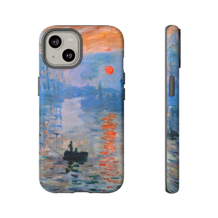 Sunrise by Claude Monet Phone Cases