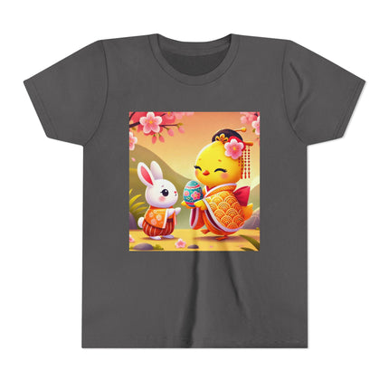Whimsical Springtime Exchange Youth Short Sleeve Tee
